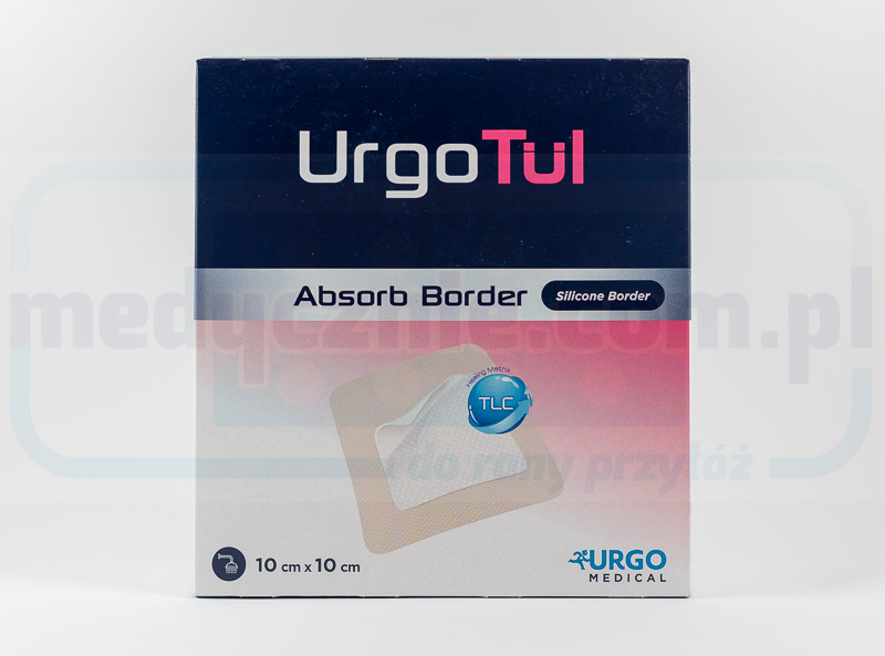 UrgoTul Absorb Border 10x10 cm 1Stk.